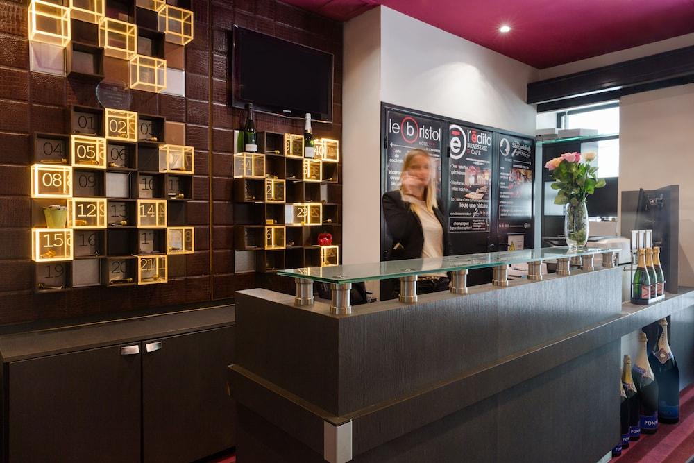 Hotel Bristol Reims Eksteriør bilde